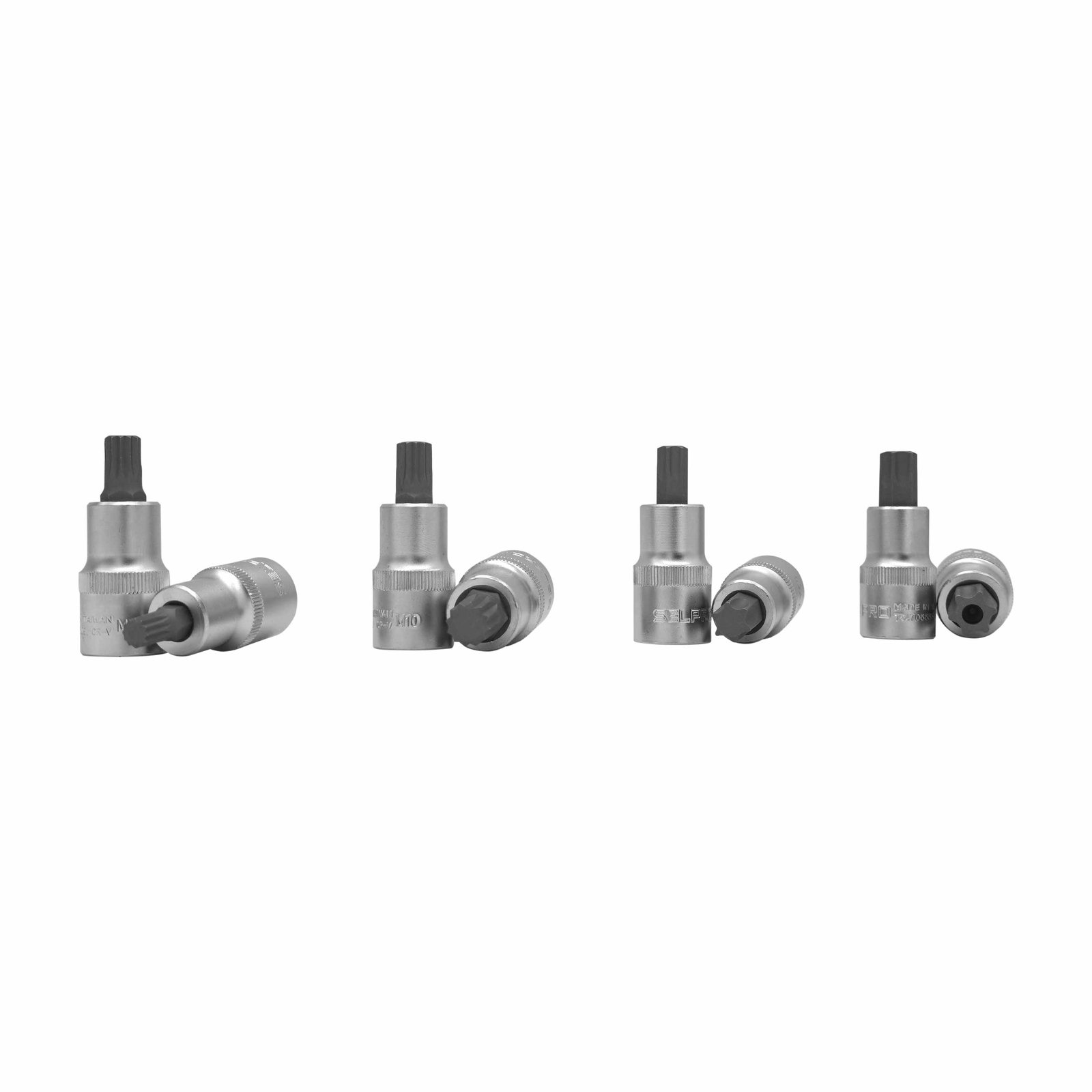 32 Pcs 1/2" Dr. E Socket and Spline Bit Socket Set.