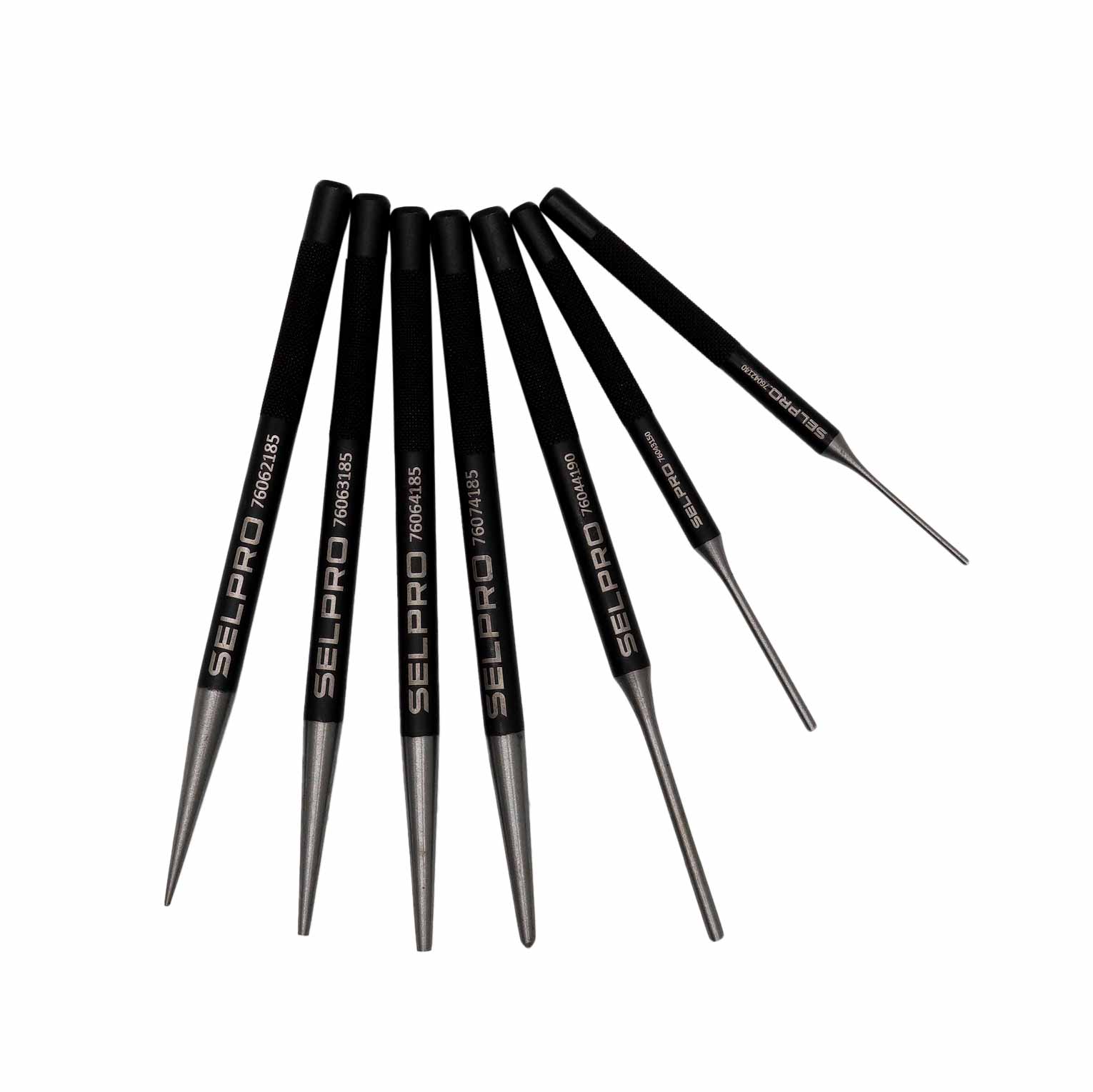 13 Pcs Chisel Pin Punch Set 5 Different Model Chisel, Cap Chisel, Pin Punch, Tapper and Center Punch.