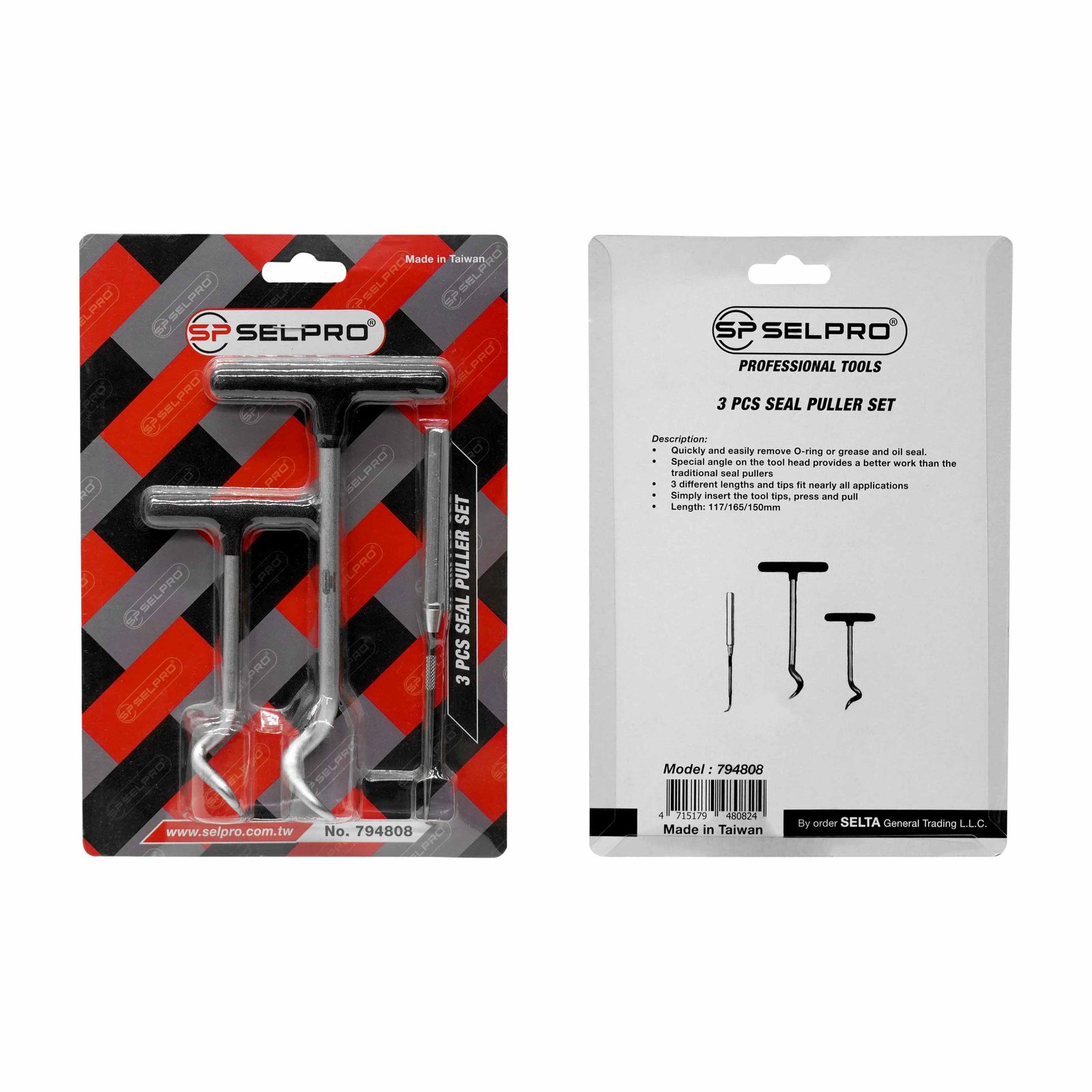 Seals Puller Set For Remove O Ring and Grease Seal.